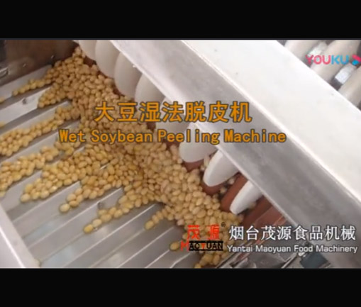 大豆濕法脫皮機